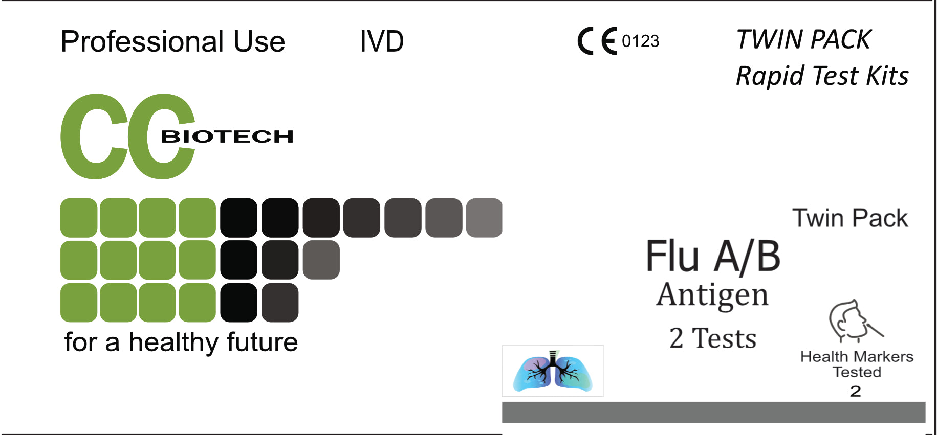 10 of Flu A and B rapid latest Rapid Test Kit