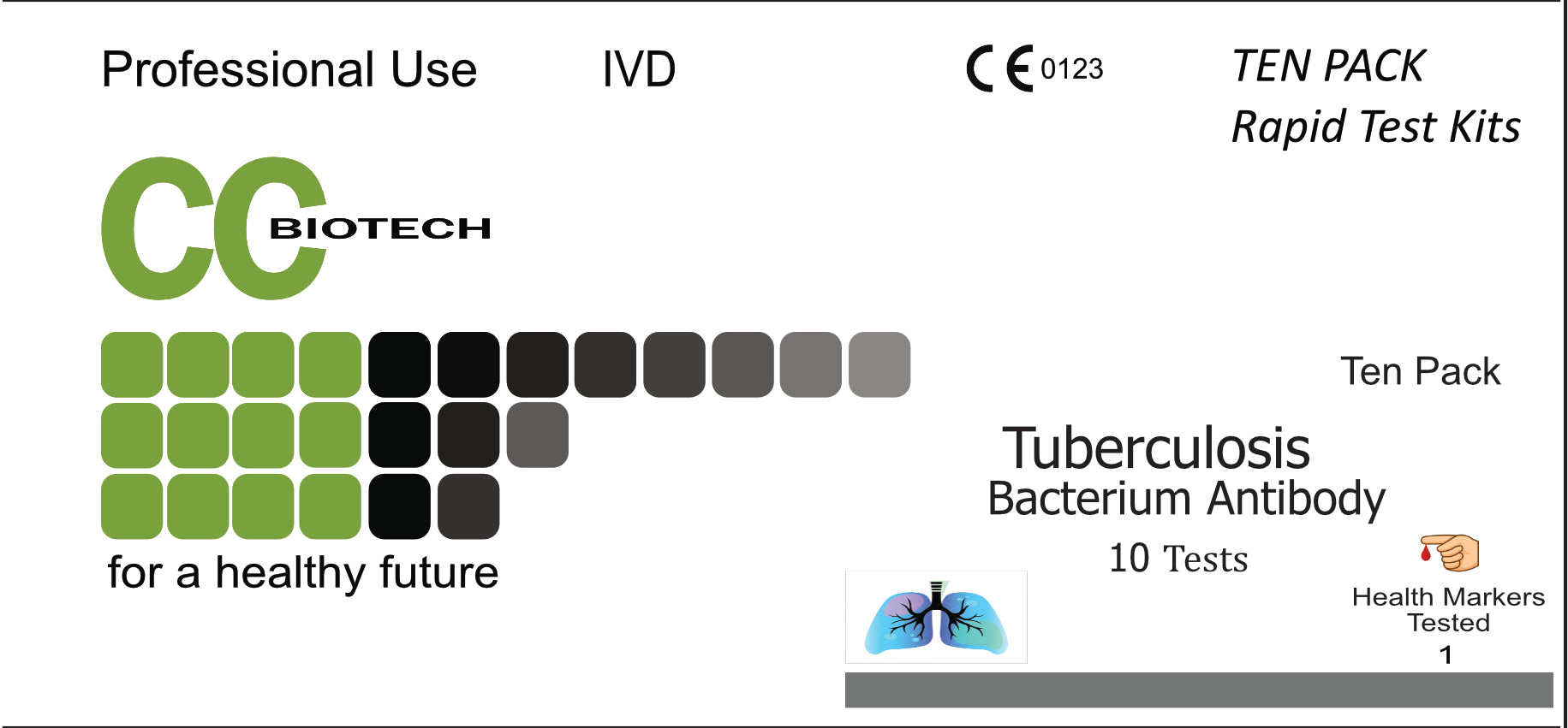 Twenty Pack. Tuberculosis (TB). Rapid Result Single Tests. 20 tests in1 box