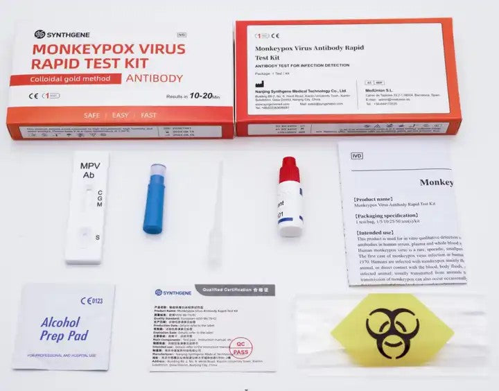 10 x Monkey Pox Professional test kit Rapid Result